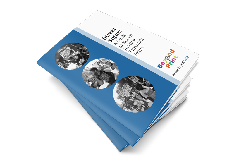 beyond print annual report design